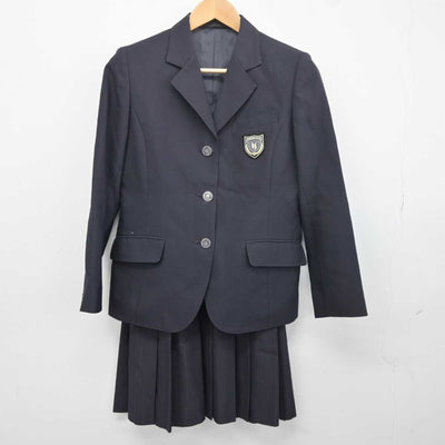 【中古】神奈川県 横浜清風高等学校 女子制服 3点 (ブレザー・ニットベスト・スカート) sf041784