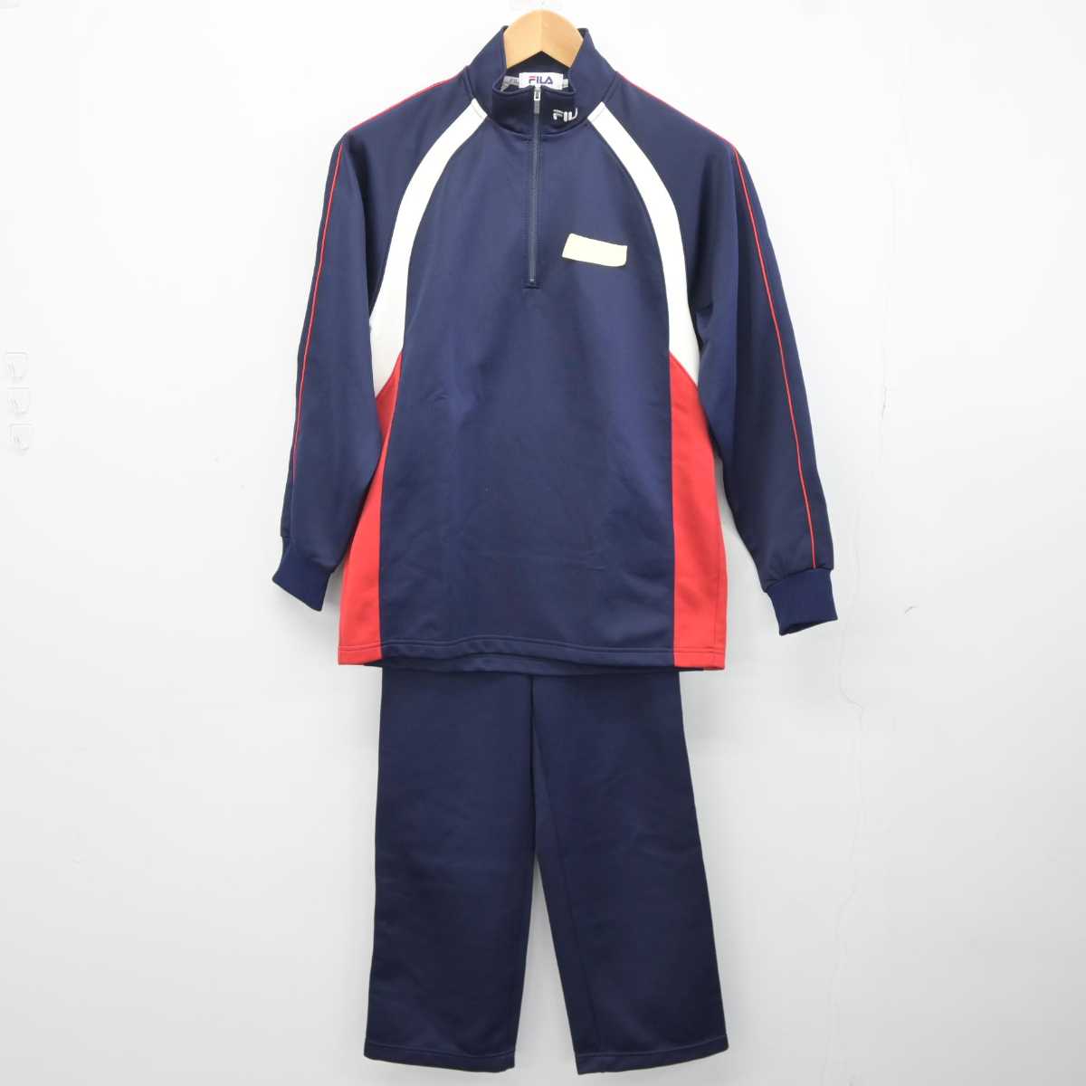 【中古】神奈川県 横浜清風高等学校 女子制服 2点 (ジャージ 上・ジャージ 下) sf041785