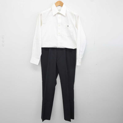 【中古】神奈川県 法政大学第二高等学校 男子制服 2点 (シャツ・ズボン) sf041787