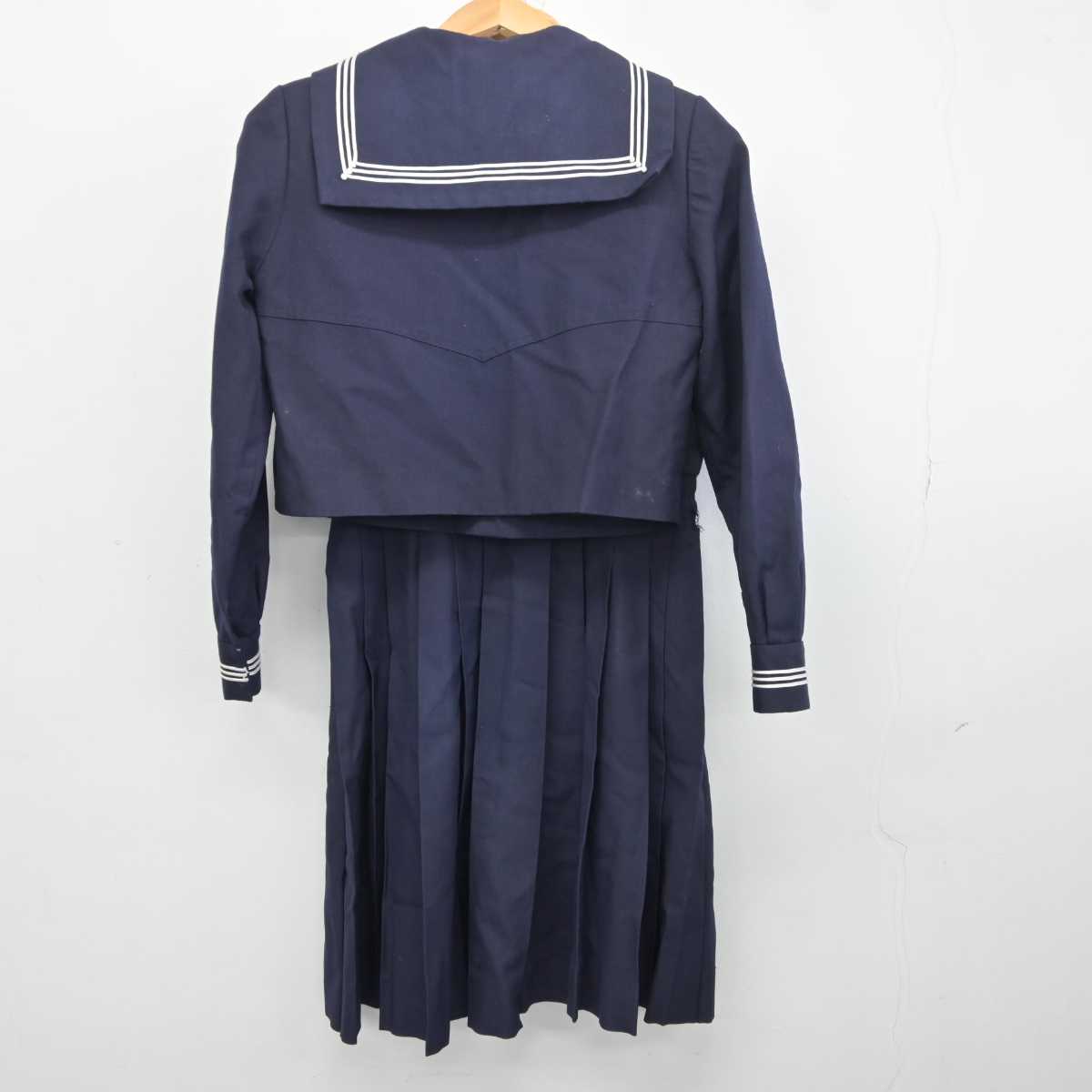 【中古】東京都 佼成学園女子中学高等学校 女子制服 3点 (セーラー服・ジャンパースカート) sf041790