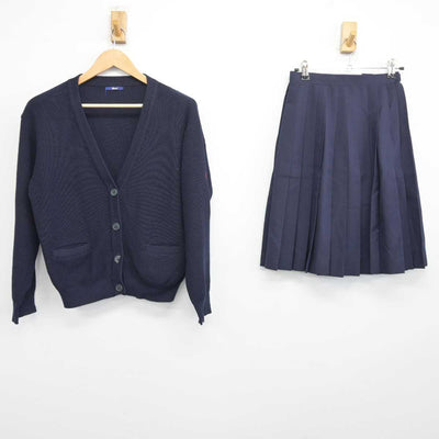 【中古】東京都 佼成学園女子中学高等学校 女子制服 2点 (ニット・スカート) sf041792