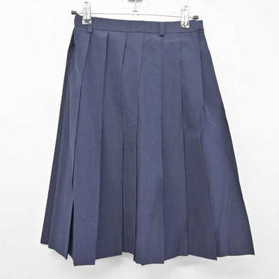 【中古】広島県 安田女子中学高等学校 女子制服 2点 (シャツ・スカート) sf041801