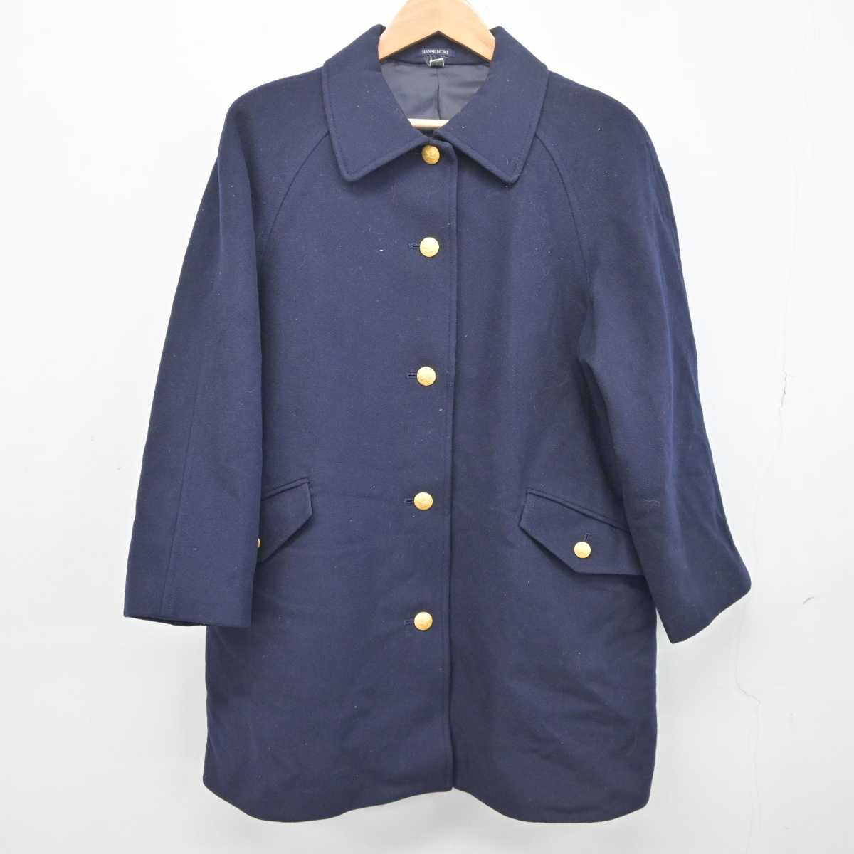 【中古】広島県 安田女子中学高等学校 女子制服 2点 (コート) sf041805