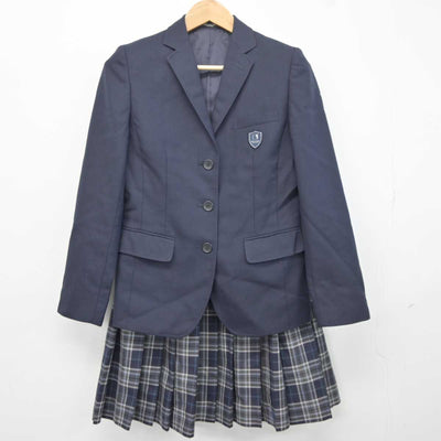 【中古】大阪府 大阪夕陽丘学園高等学校 女子制服 2点 (ブレザー・スカート) sf041807