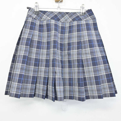 【中古】大阪府 大阪夕陽丘学園高等学校 女子制服 3点 (ニットベスト・シャツ・スカート) sf041808