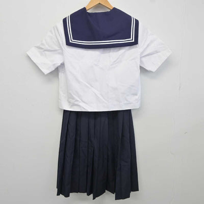 【中古】青森県 弘前市立第五中学校 女子制服 3点 (セーラー服・スカート) sf041811