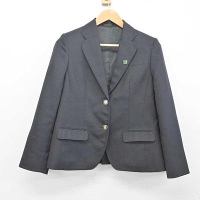 【中古】大阪府 みどり清朋高等学校 女子制服 5点 (ブレザー・シャツ・スカート) sf041832