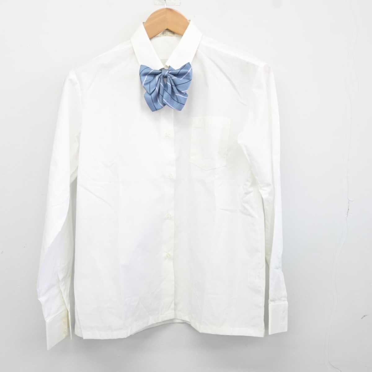 【中古】大阪府 みどり清朋高等学校 女子制服 5点 (ブレザー・シャツ・スカート) sf041832