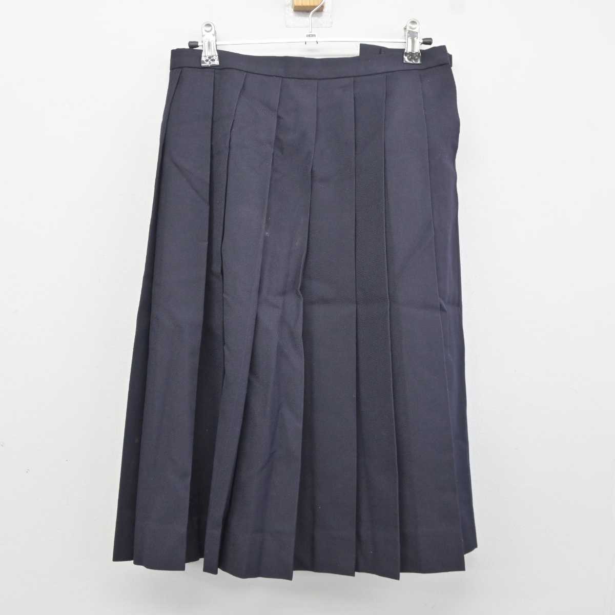 【中古】福岡県 中村学園女子高等学校 女子制服 4点 (ブレザー・シャツ・スカート) sf041835