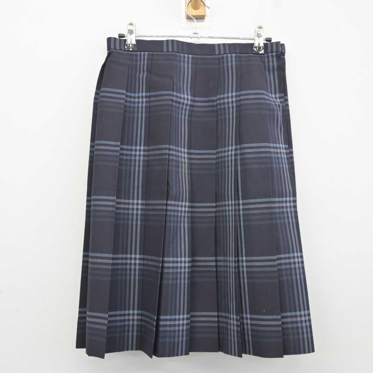 【中古】福岡県 中村学園女子高等学校 女子制服 2点 (シャツ・スカート) sf041836