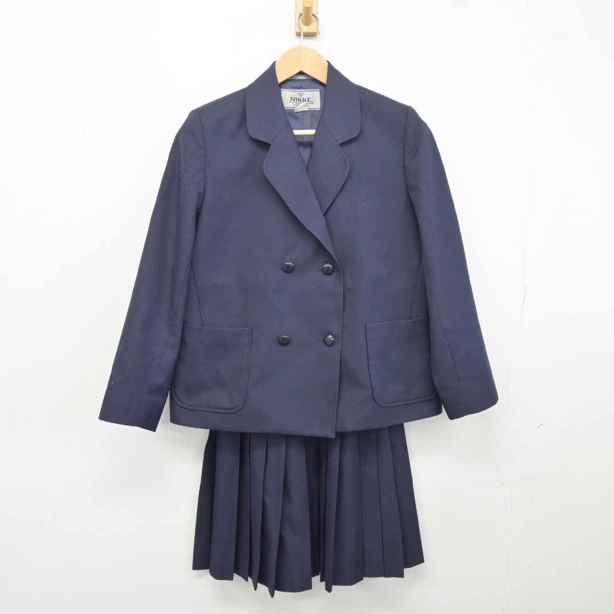 【中古】三重県 山手中学校 女子制服 2点 (ブレザー・スカート) sf041872