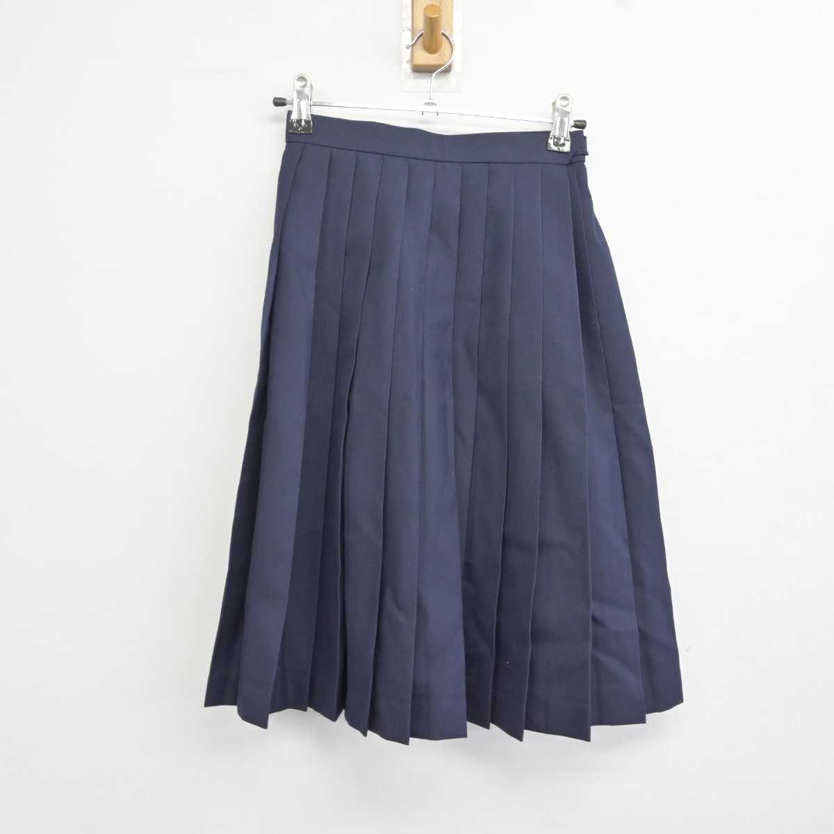 【中古】三重県 山手中学校 女子制服 2点 (ベスト・スカート) sf041873