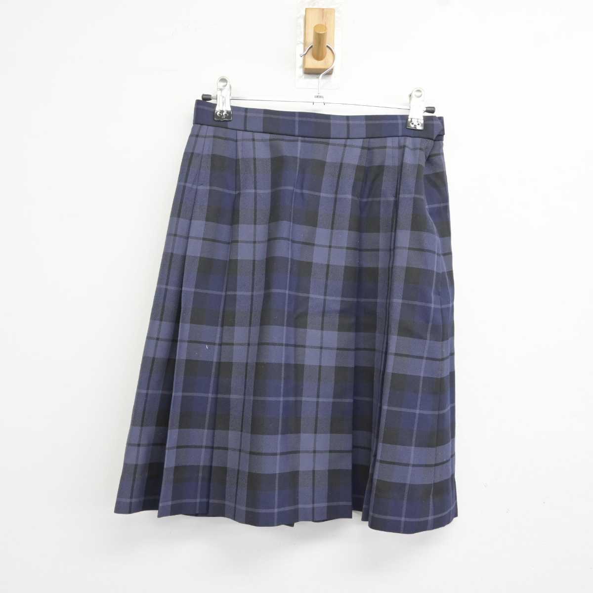 【中古】神奈川県 ひばりが丘高等学校 女子制服 5点 (ブレザー・ベスト・スカート) sf041875