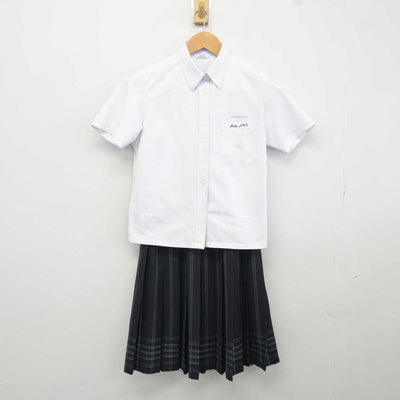 【中古】大阪府 瑞光中学校 女子制服 2点 (シャツ・スカート) sf041878