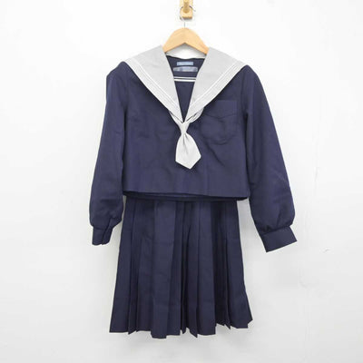 【中古】大阪府 四天王寺中学校 女子制服 5点 (セーラー服・スカート) sf041879