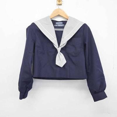 【中古】大阪府 四天王寺中学校 女子制服 5点 (セーラー服・スカート) sf041879