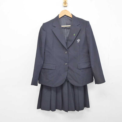 【中古】京都府 京都西山高等学校 女子制服 5点 (ブレザー・スカート) sf041881