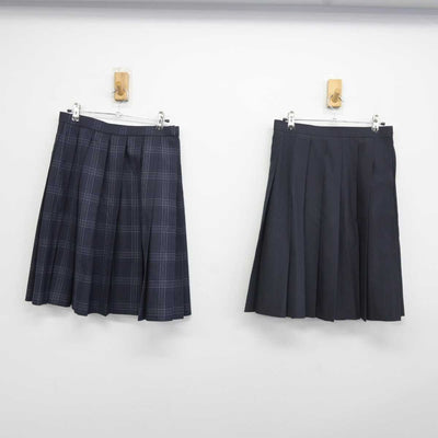 【中古】京都府 京都西山高等学校 女子制服 5点 (ブレザー・スカート) sf041881