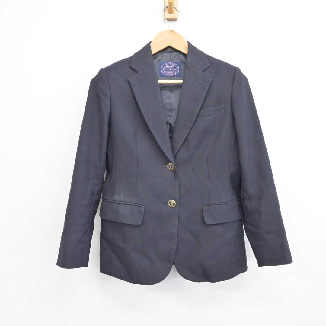 佐世保軍需部　セーラー服　　上下 中古】鹿児島県 国分中央高等学校 女子制服 4点 (ブレザー