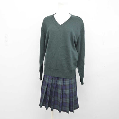 【中古】宮城県 仙台育英学園高等学校 女子制服 5点 (ブレザー・ニット・スカート) sf041888