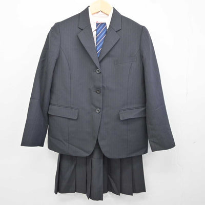 【中古】長野県 東御清翔高等学校 女子制服 5点 (ブレザー・シャツ・スカート・スカート) sf041929