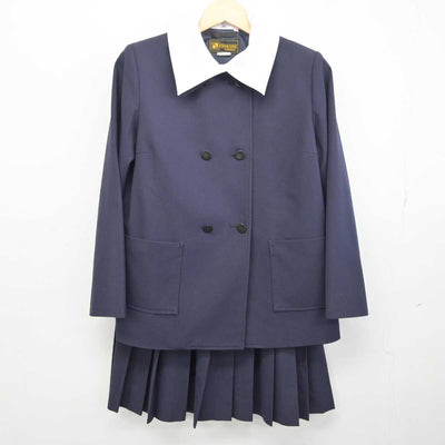 【中古】岡山県 倉敷市立北中学校 女子制服 2点 (ブレザー・スカート) sf041931