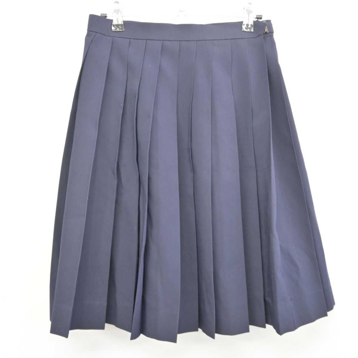 【中古】岡山県 倉敷市立北中学校 女子制服 2点 (シャツ・スカート) sf041932