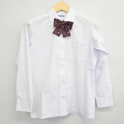 【中古】東京都 足立区立第十一中学校 女子制服 4点 (ニット・シャツ・スカート) sf041934