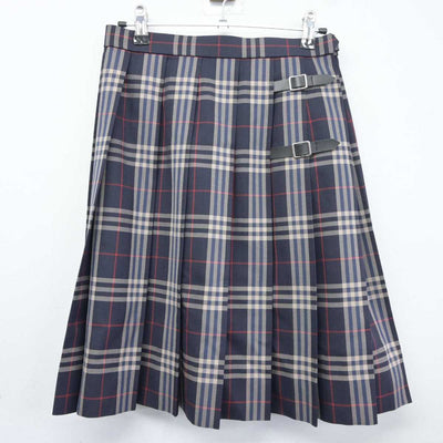 【中古】群馬県 藤岡北高等学校 女子制服 4点 (ブレザー・ニット・スカート) sf041948