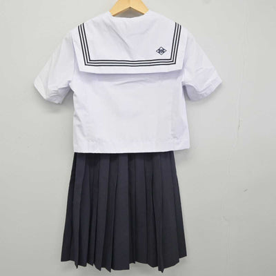 【中古】鳥取県 後藤ヶ丘中学校 女子制服 3点 (セーラー服・スカート) sf041956