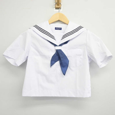 【中古】鳥取県 後藤ヶ丘中学校 女子制服 3点 (セーラー服・スカート) sf041956