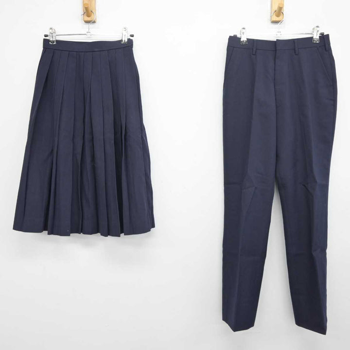 【中古】福岡県 八女高等学校 女子制服 4点 (ブレザー・スカート・ズボン) sf041964