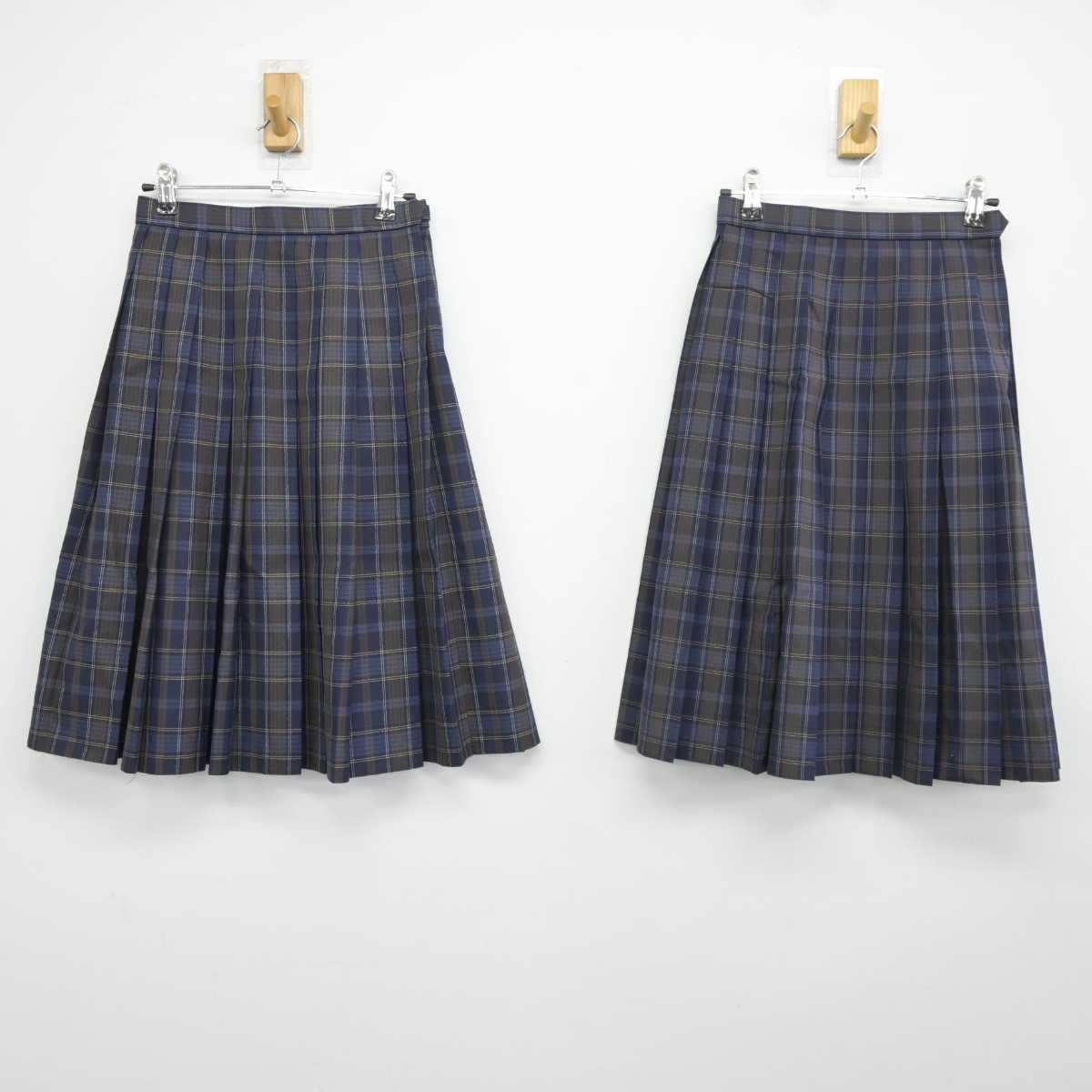 【中古】福岡県 広川中学校 女子制服 3点 (ブレザー・スカート) sf041966