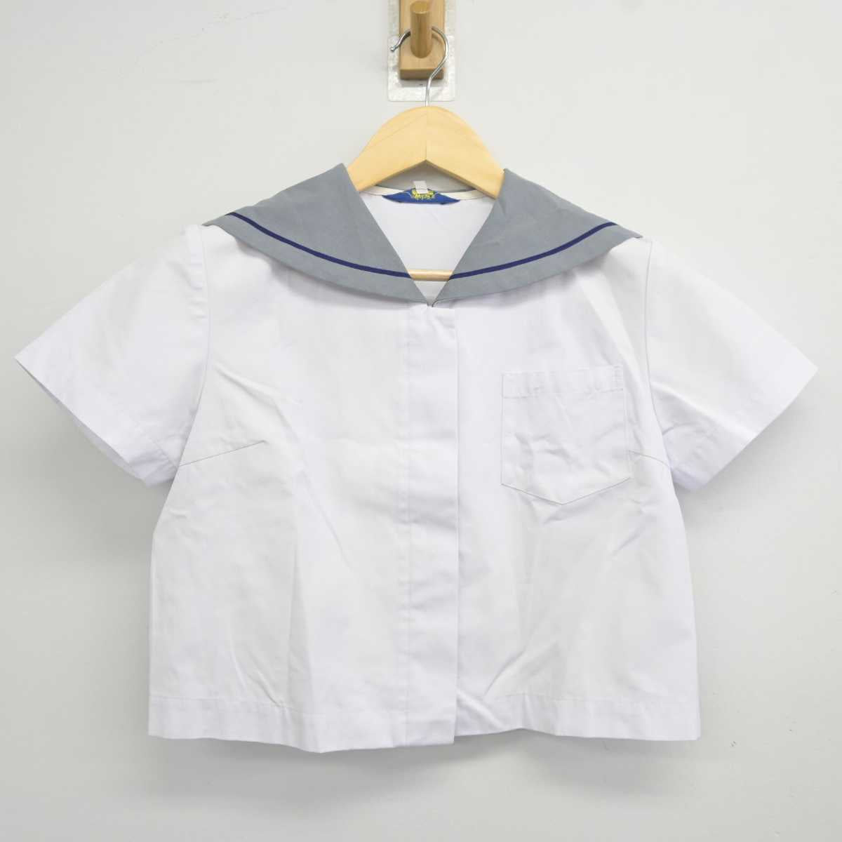 【中古】鹿児島県 吉野中学校 女子制服 4点 (セーラー服・スカート) sf041976