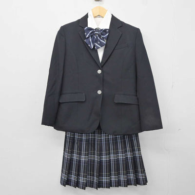 【中古】神奈川県 鵠沼高等学校 女子制服 4点 (ブレザー・シャツ・スカート) sf041996