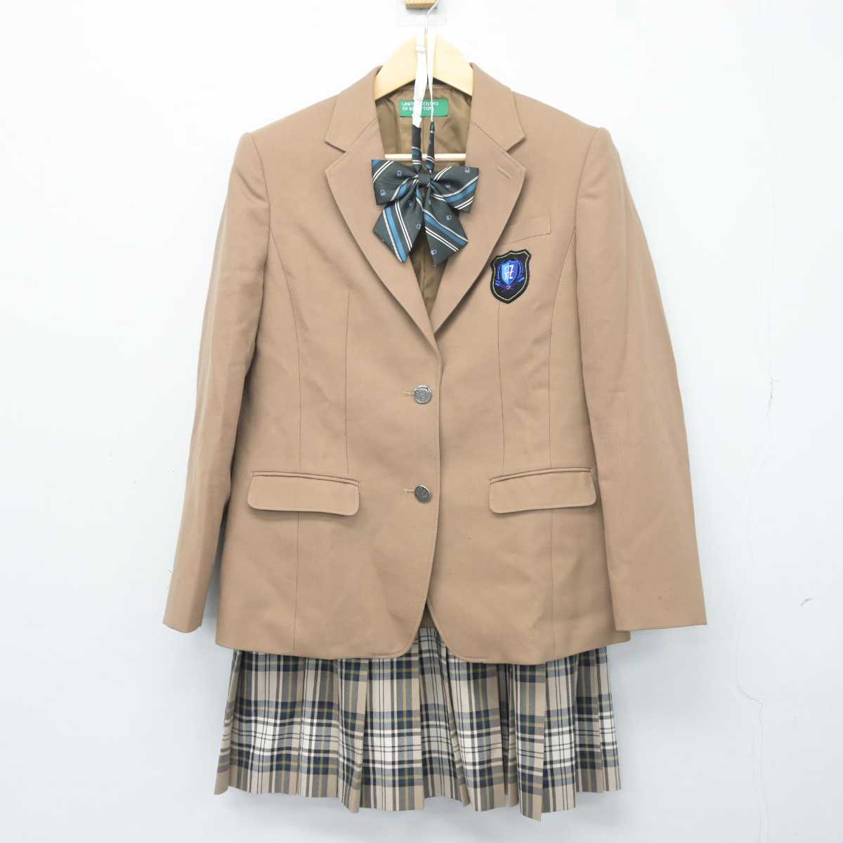 【中古】 あずさ第一高等学校 女子制服 5点 (ブレザー・スカート) sf041997