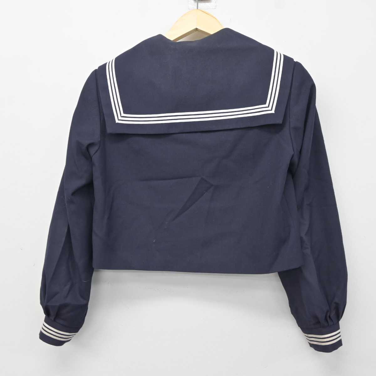 【中古】大分県 昭和中学校 女子制服 3点 (セーラー服・スカート) sf042010