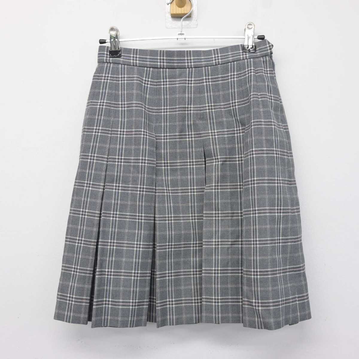 【中古】東京都 立川女子高等学校 女子制服 4点 (ブレザー・シャツ・スカート) sf042019