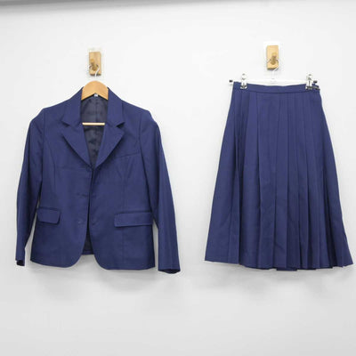 【中古】福井県 美方高等学校 女子制服 2点 (ブレザー・スカート) sf042027