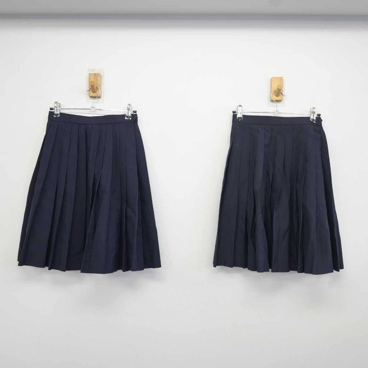 【中古】岐阜県 岐山高等学校 女子制服 3点 (ブレザー・スカート) sf042045