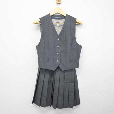 【中古】富山県 富山第一高等学校 女子制服 3点 (ブレザー・ベスト・スカート) sf042051