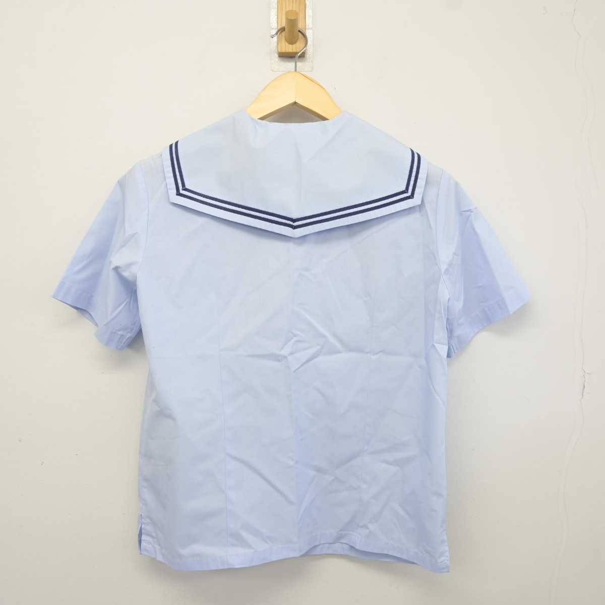 【中古】福島県 錦中学校 女子制服 2点 (セーラー服・スカート) sf042064