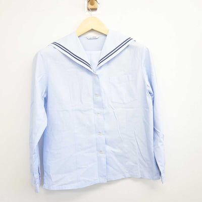 【中古】福島県 錦中学校 女子制服 2点 (セーラー服) sf042065