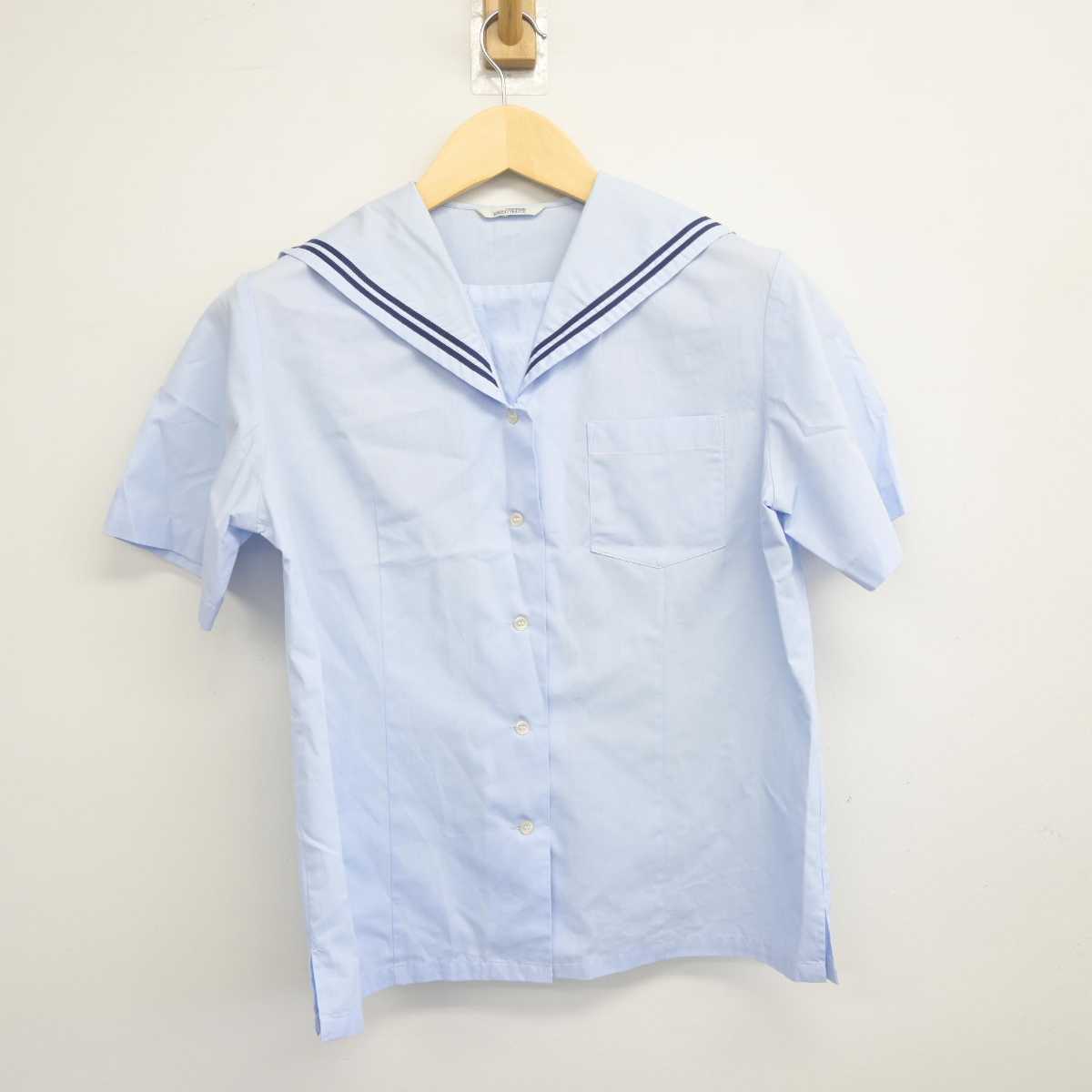 【中古】福島県 錦中学校 女子制服 2点 (セーラー服) sf042065