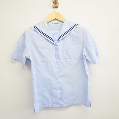 【中古】福島県 錦中学校 女子制服 2点 (セーラー服) sf042065