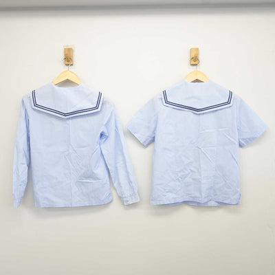 【中古】福島県 錦中学校 女子制服 2点 (セーラー服) sf042066