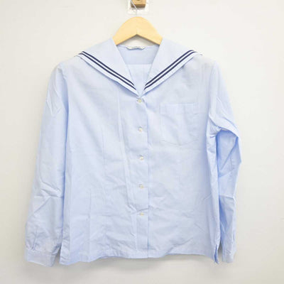 【中古】福島県 錦中学校 女子制服 2点 (セーラー服) sf042066