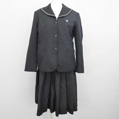 【中古】大阪府 大阪国際大和田中学校 女子制服 5点 (ブレザー・ベスト・シャツ・スカート) sf042077