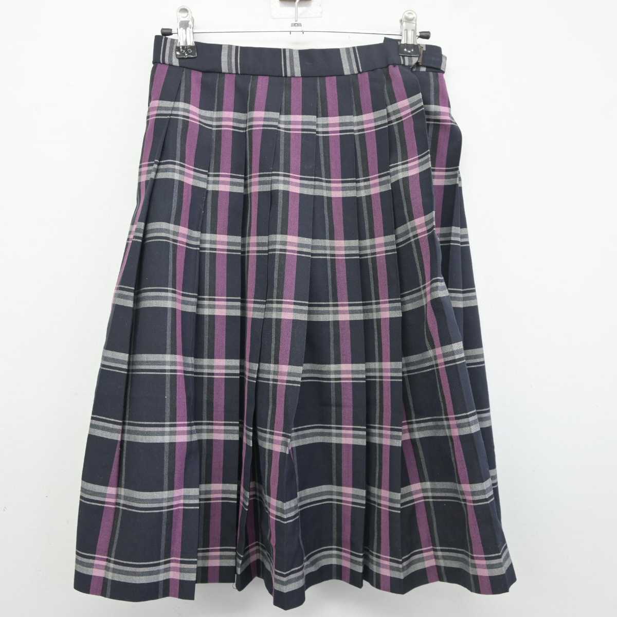 【中古】大阪府 大阪国際大和田中学校 女子制服 4点 (セーラー服・スカート) sf042078