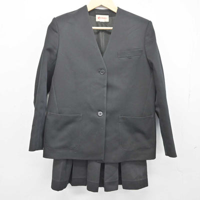 【中古】愛媛県 新居浜市立金子小学校 女子制服 3点 (ブレザー・スカート・スカート) sf042092